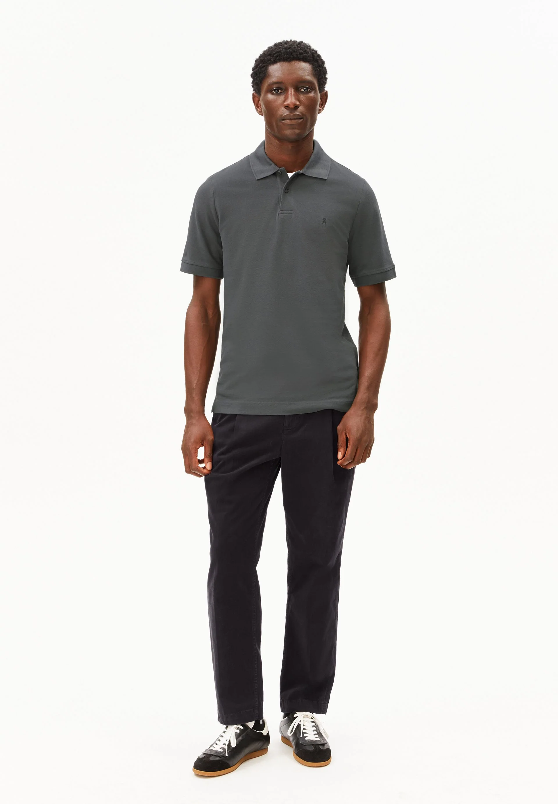 MAARIO POLOSHIRT | space steel - Image 5