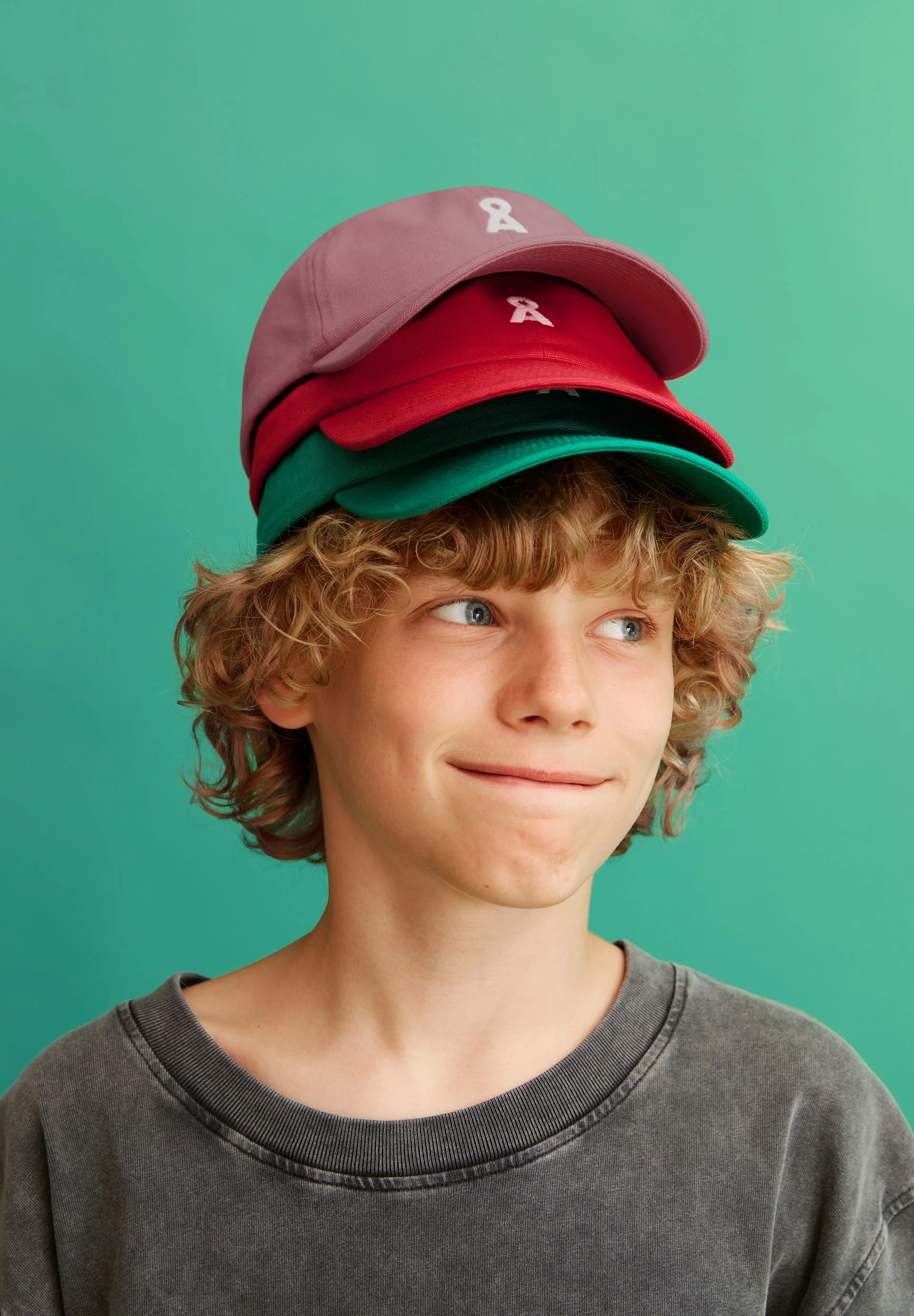 YENAAS KIDS KAPPE | emerald green - Image 4